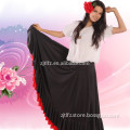 Wholesale black and white fancy spanish style flamenco dance dresses costume for adult